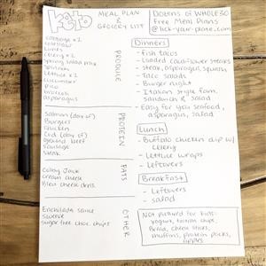 Keto One Month Meal Plan Free